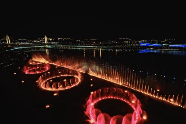 2023奥体灞河景区光影水秀演出指南（演出时间及地点攻略）